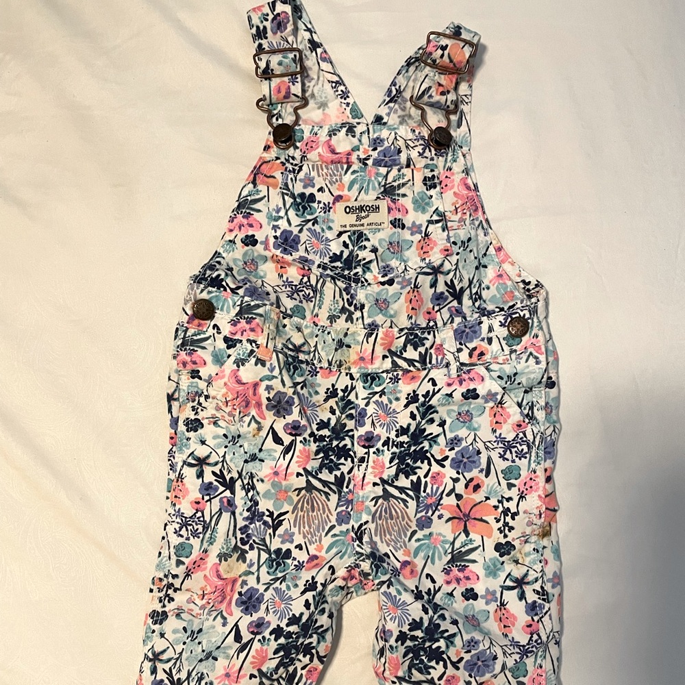 Oshkosh overalls baby girl